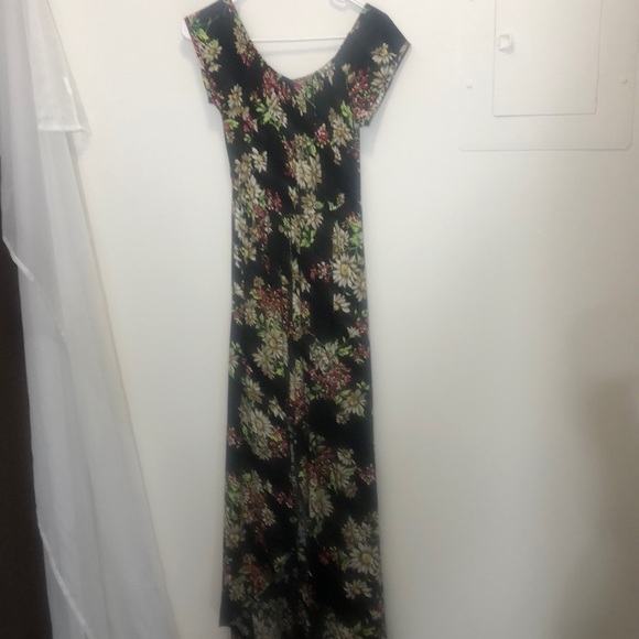 Biubiu long floral romper dress size medium - Picture 1 of 8